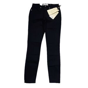 New Henry & Belle Black Super Skinny Ankle Pants 27 (26x28) Stretch Mid Womens